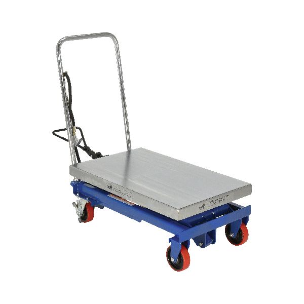 Air Steel Cart 1000 Lb 19 6875 X 32 25, Air Lift Table Cart