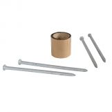 CAR STOP ASPHALT HARDWARE KIT 4 SPIKE