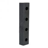 HARDENED MOLDED RUBBER BUMPER ONE 20 IN
