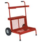 PORTABLE GARDEN DOLLY RED 24 X 17 IN