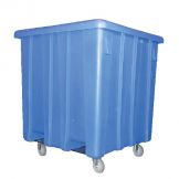 BULK CONTAINER W/CASTERS BLUE 39 IN