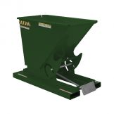 SELF-DUMP HOPPER MD .33 CU YD 4K HUNTER GREEN