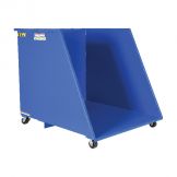 OPEN ENDED STEEL DUMPING HOPPER