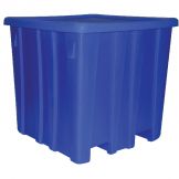 BULK CONTAINER BLUE 45.5 IN HEIGHT