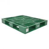 GREEN PLASTIC PALLET 6600 LB 48 X 40
