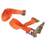 RATCHETING CARGO STRAP WITH E-CLIP 16 FT